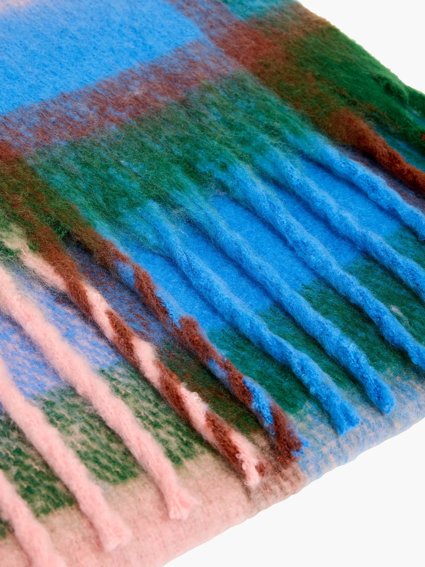 Supersoft Multi Colour Check Scarf