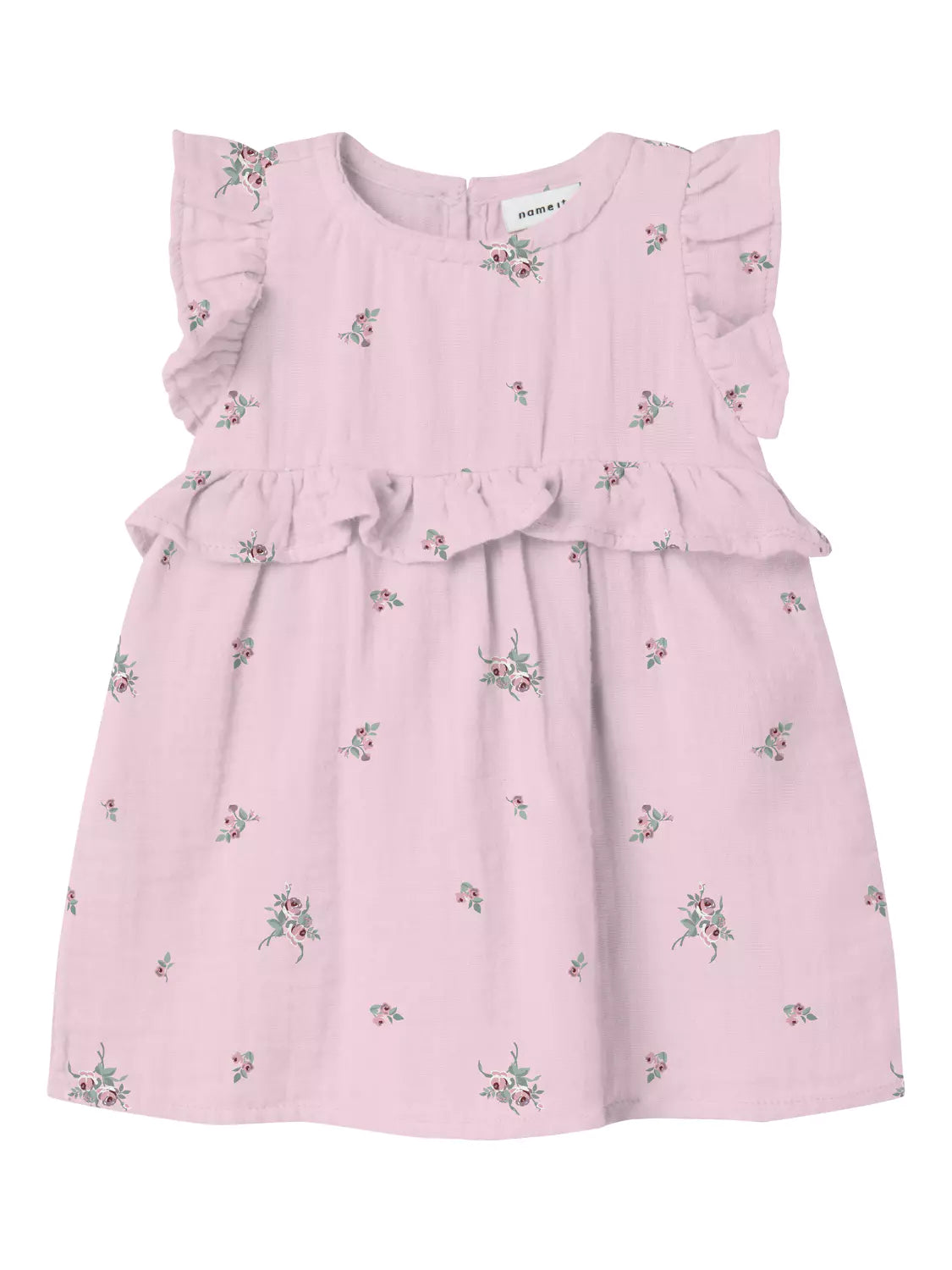 ORGANIC COTTON DRESS- ballerina pink