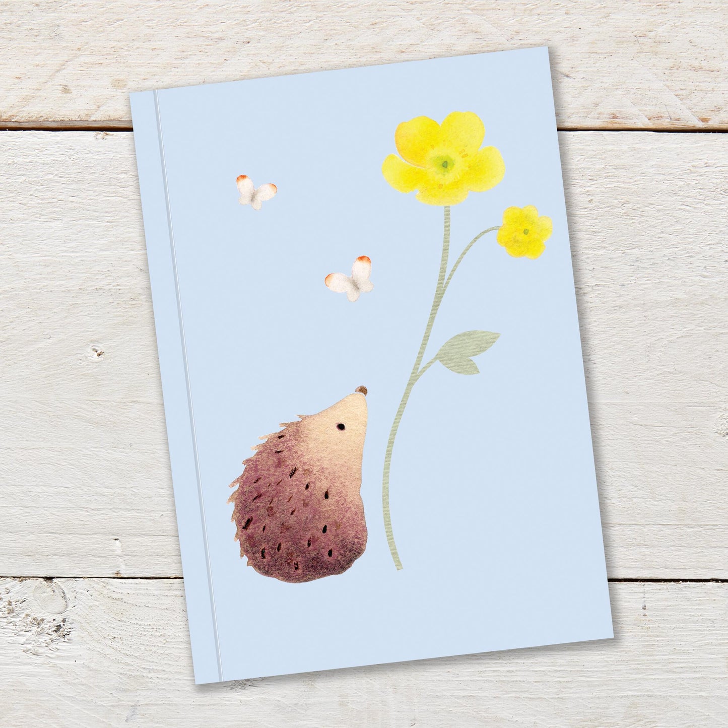 HEDGEHOGS & BUTTERCUPS NOTEBOOK