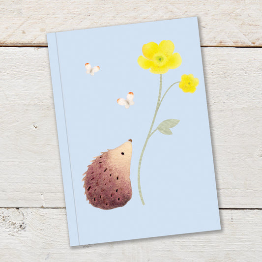 HEDGEHOGS & BUTTERCUPS NOTEBOOK