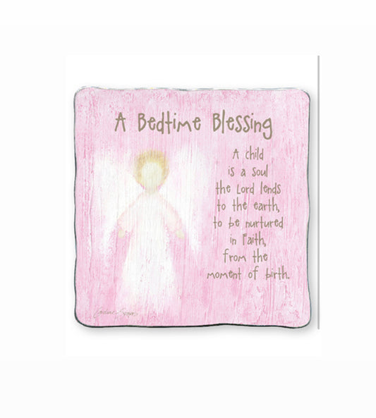Artmetal Plaque/Bedtime Blessing Girl (46362)