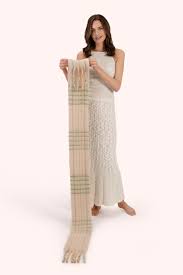 Powder Angelica Cosy Scarf Cream/Sage