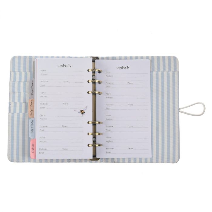 HYDRANGEA' BEE PERSONAL ORGANISER