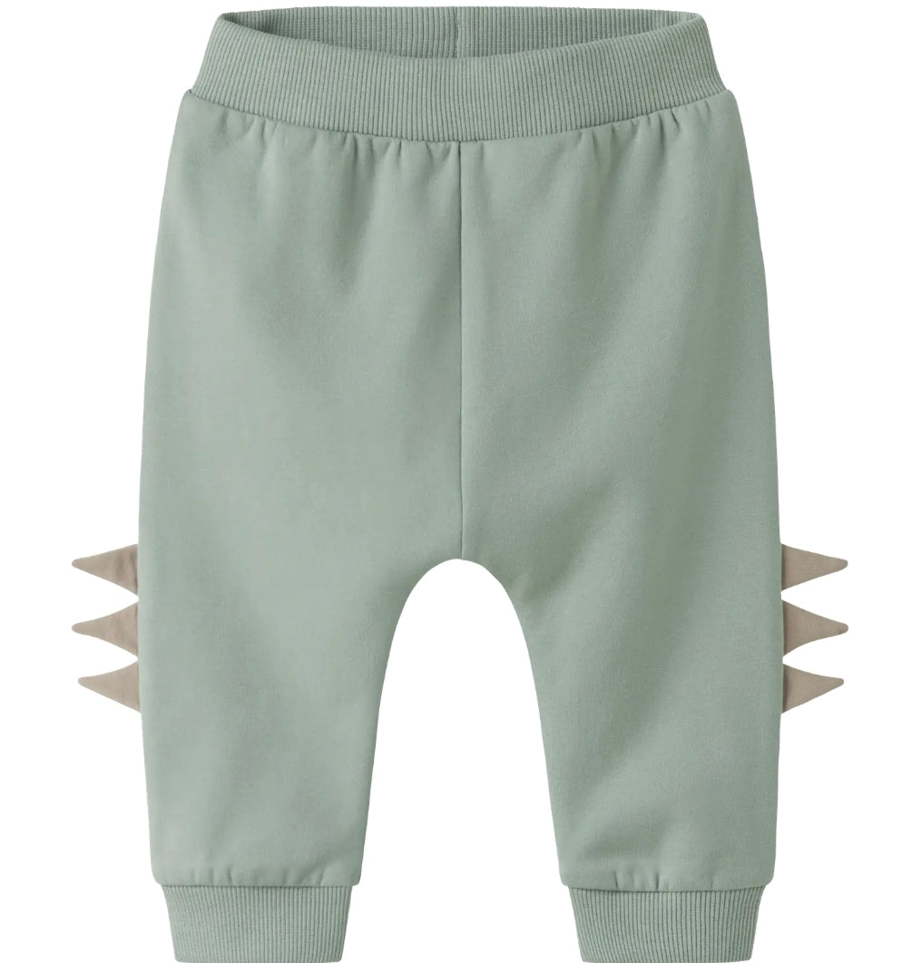 Dino joggers jade and cream