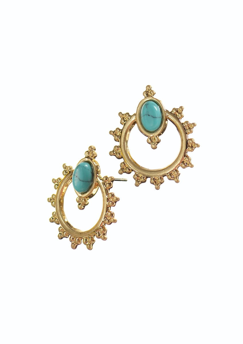 Eastern Antiquity - Worn Gold / Turquoise
