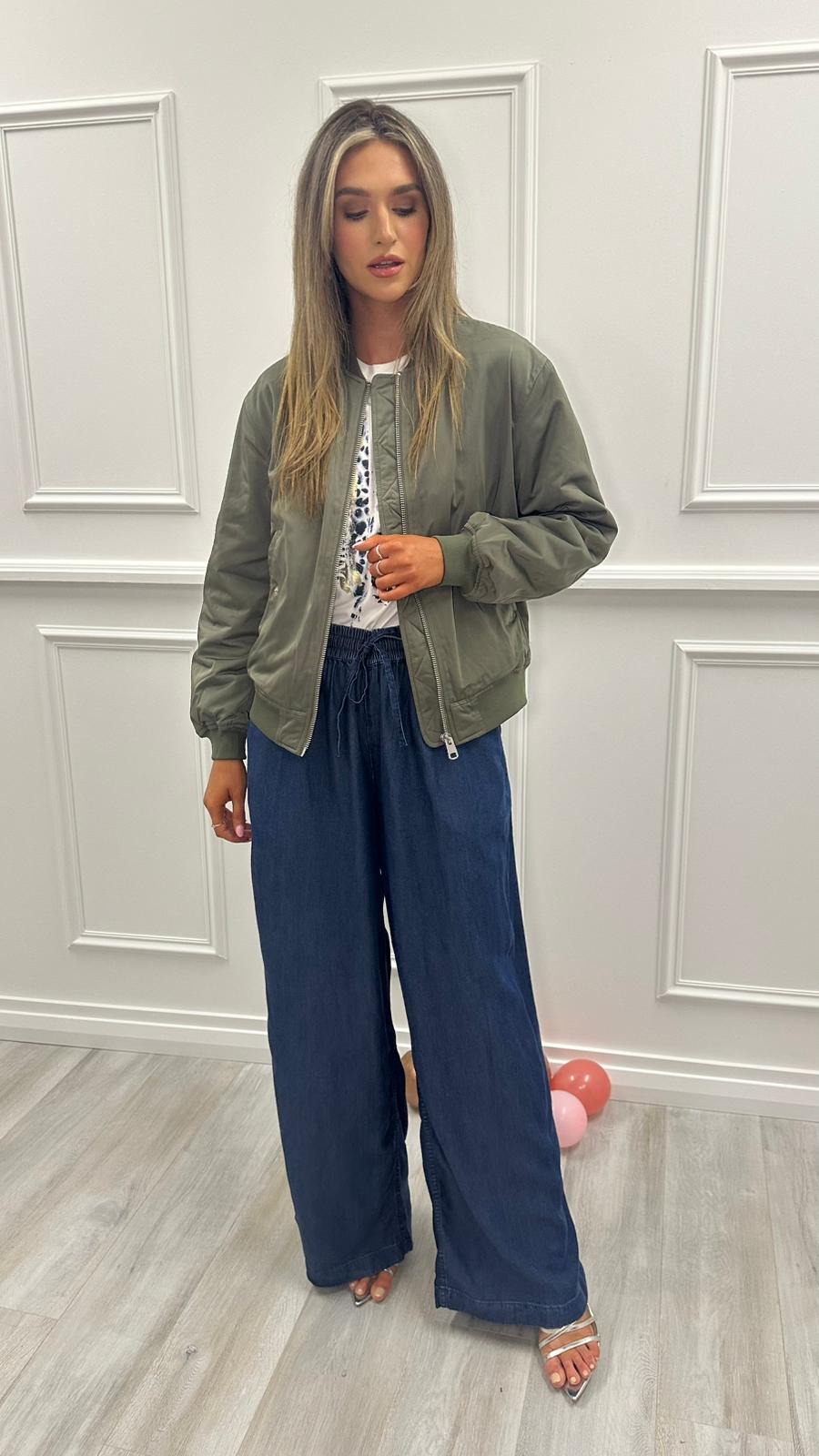 Behati Bomber Jacket dusted khaki