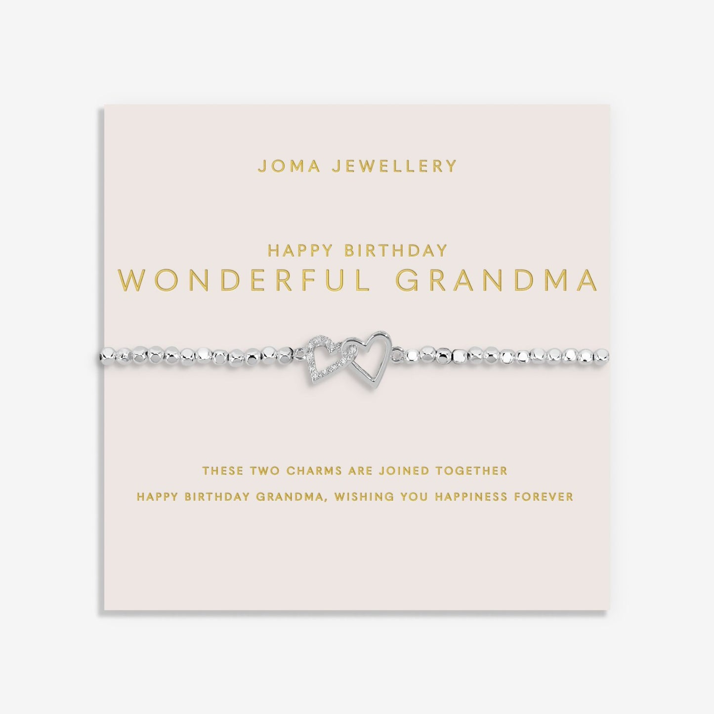Forever Yours 'Happy Birthday Wonderful Grandma' Bracelet