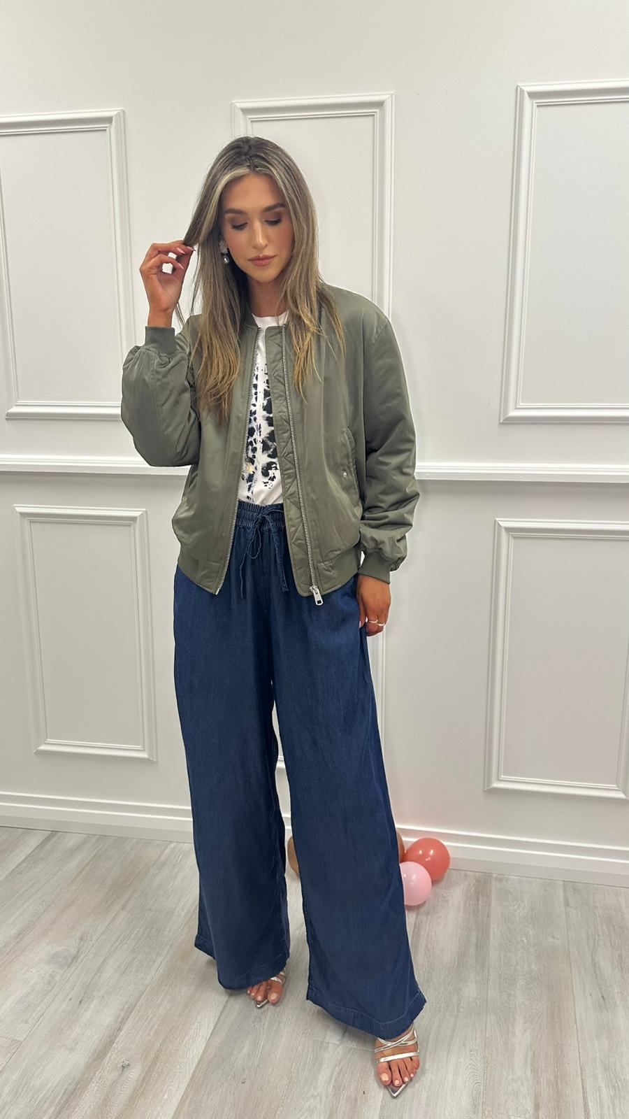 Behati Bomber Jacket dusted khaki