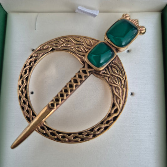 Bronze Celtic Brooch K19