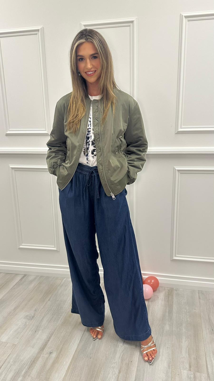 Behati Bomber Jacket dusted khaki