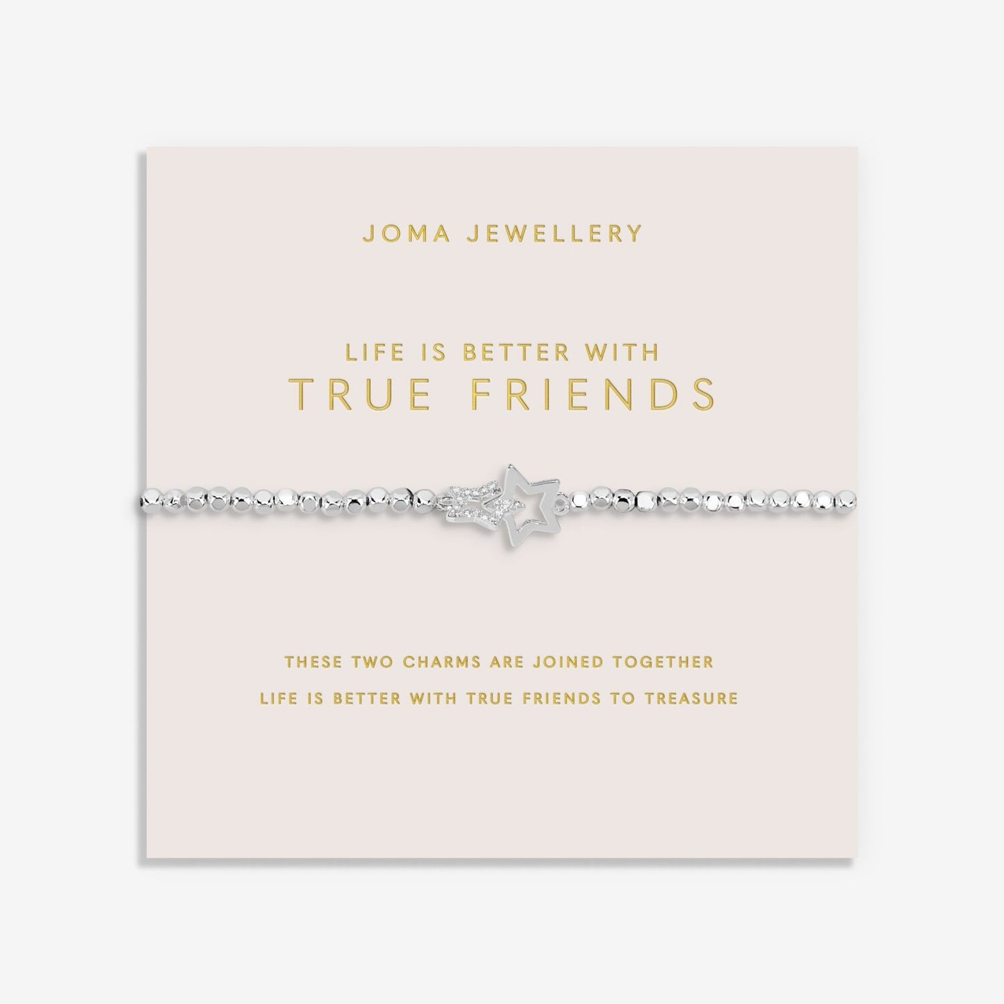 Forever Yours 'Life Is Better With True Friends' Bracelet