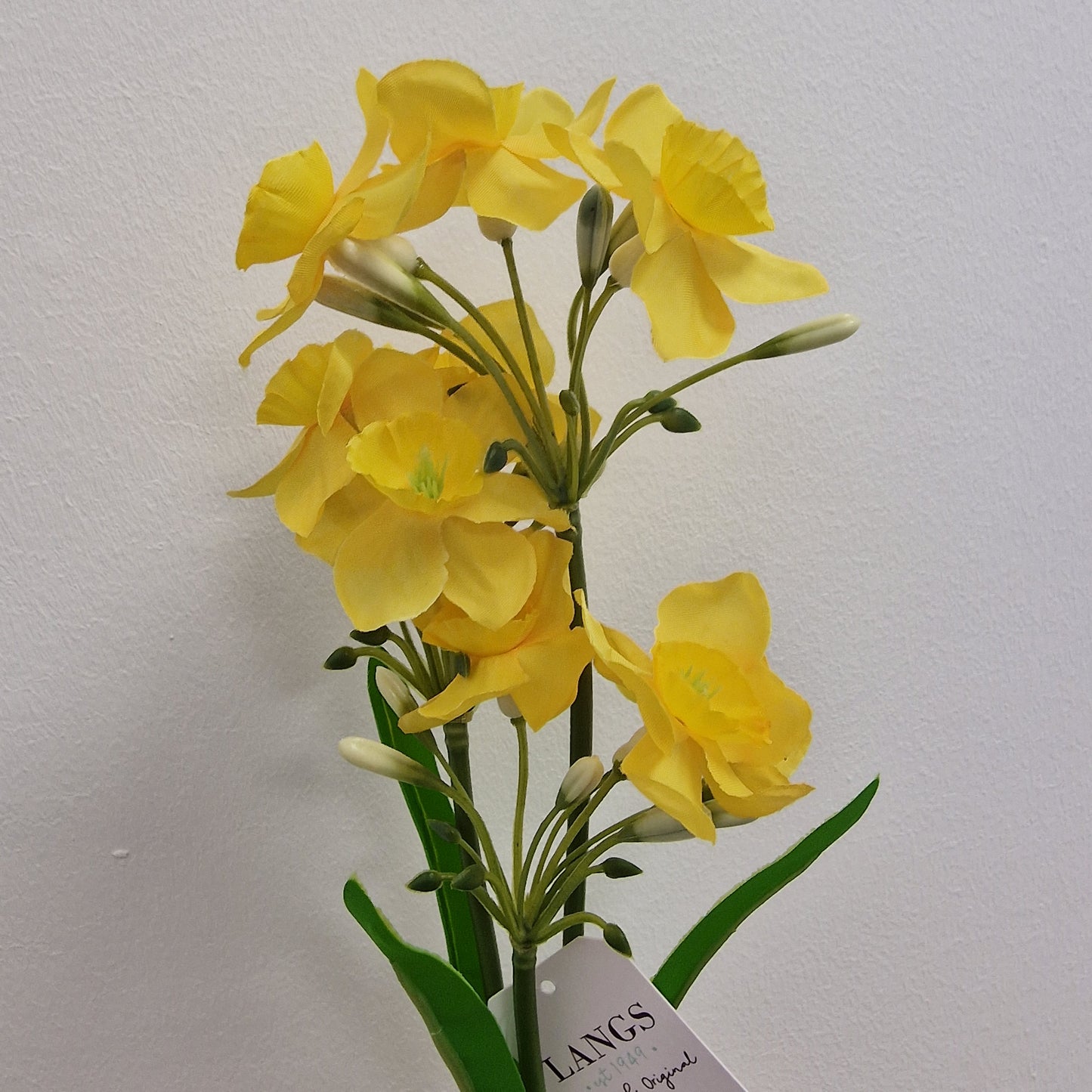 NARCISSUS FLOWER SPRAY YELLOW AND WHITE 4FW211