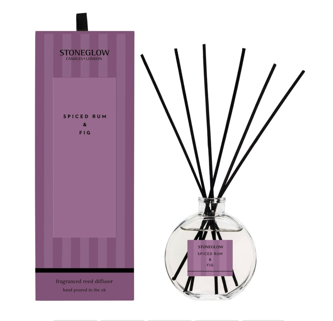 Spiced Rum & Fig - Scented Reed Diffuser 120ml