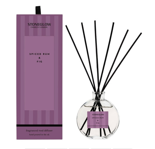 Spiced Rum & Fig - Scented Reed Diffuser 120ml