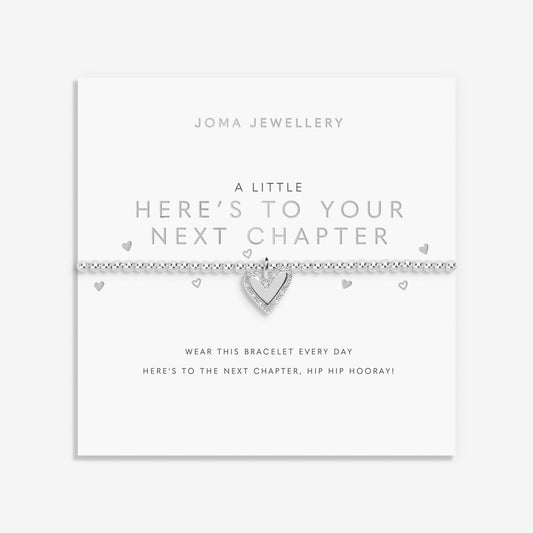 A Little 'Here's To Your Next Chapter' Bracelet