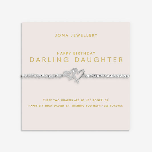 Forever Yours 'Happy Birthday Darling Daughter' Bracelet