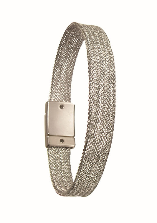 Silver Chain to Chain / Magnetic - Sliver of Gold bracelet