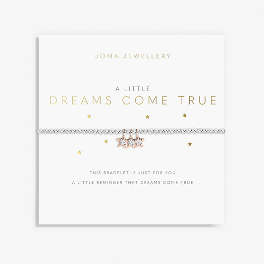 A Little 'Dreams Come True' Bracelet in Silver Plating