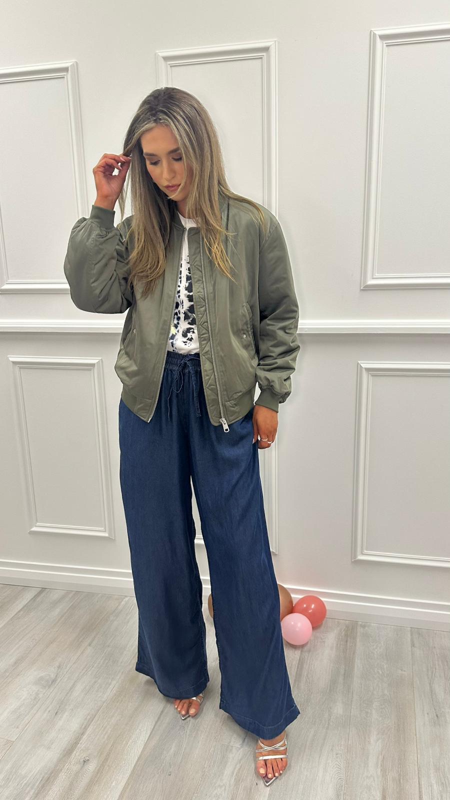 Behati Bomber Jacket dusted khaki