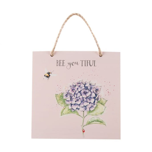BEEYOUTIFUL' BEE WOODEN PLAQUE