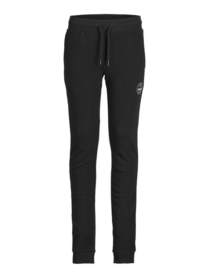 Boys black joggers - shark sweat pants