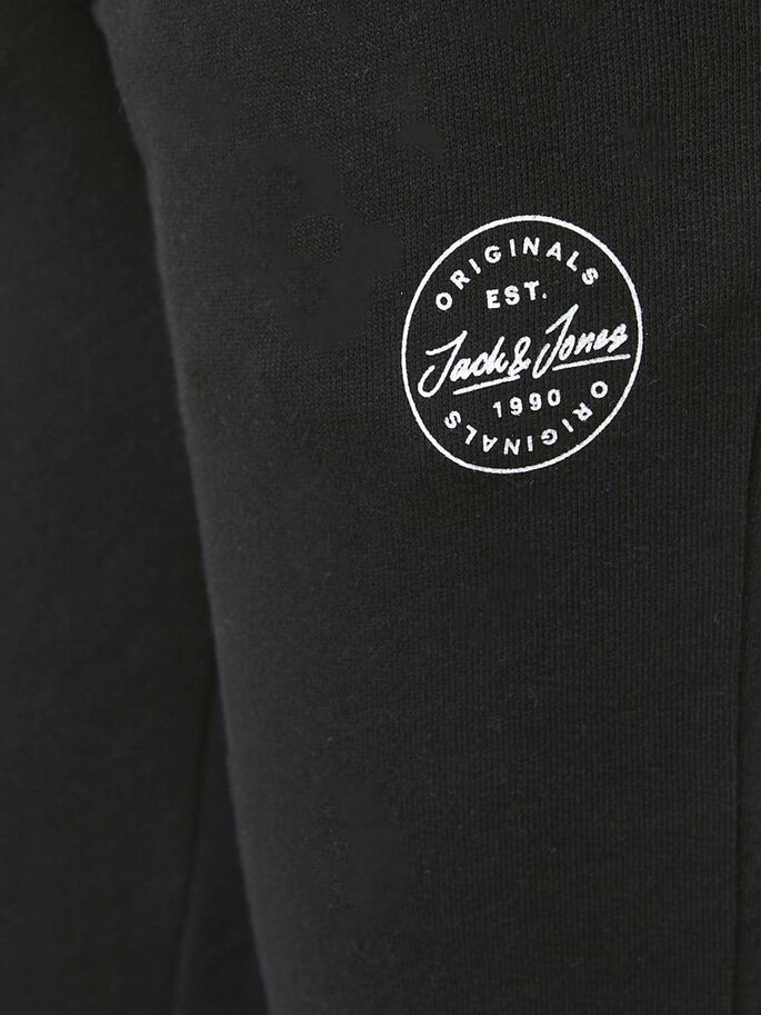 Boys black joggers - shark sweat pants