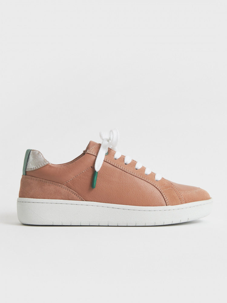 LEATHER SUEDE TRAINER

 Pink
