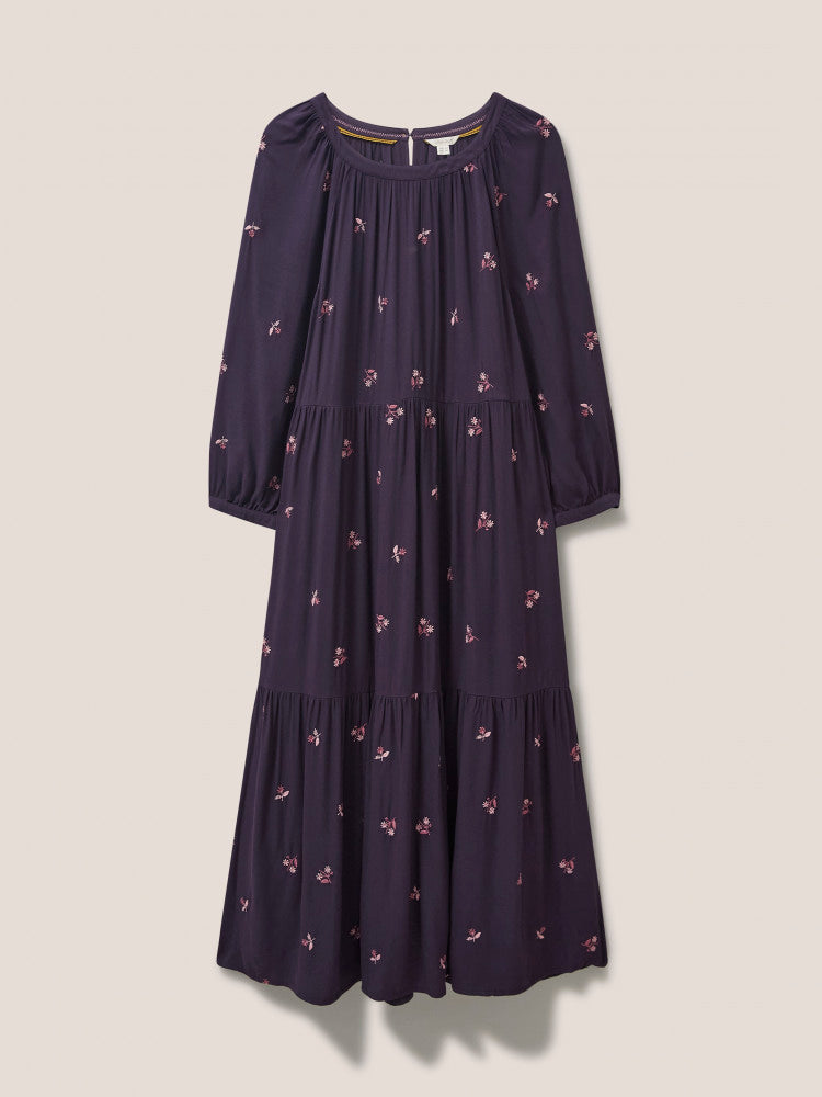 CLARA EMBROIDERED DRESS