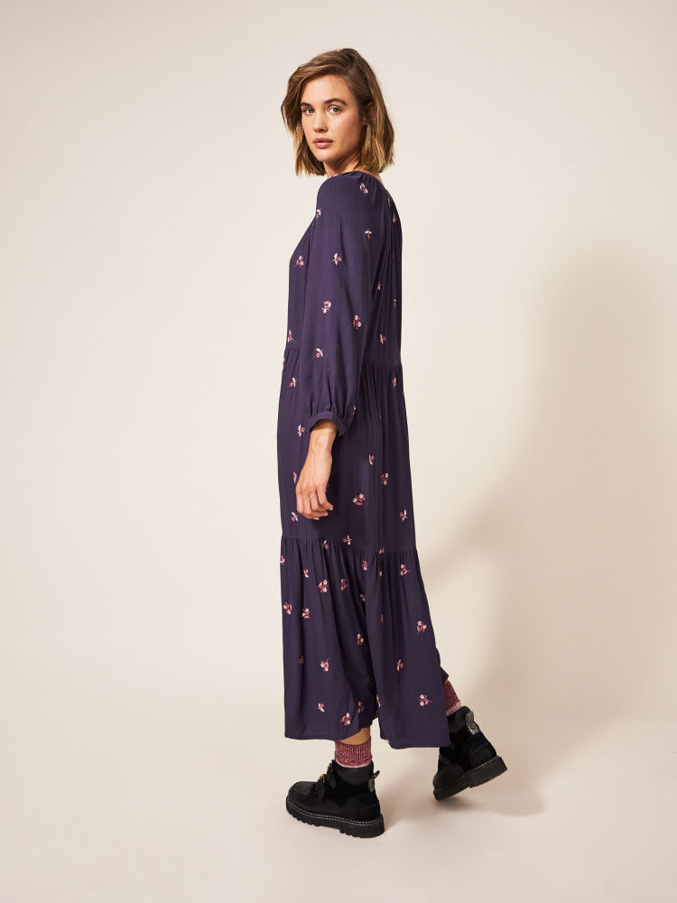 CLARA EMBROIDERED DRESS