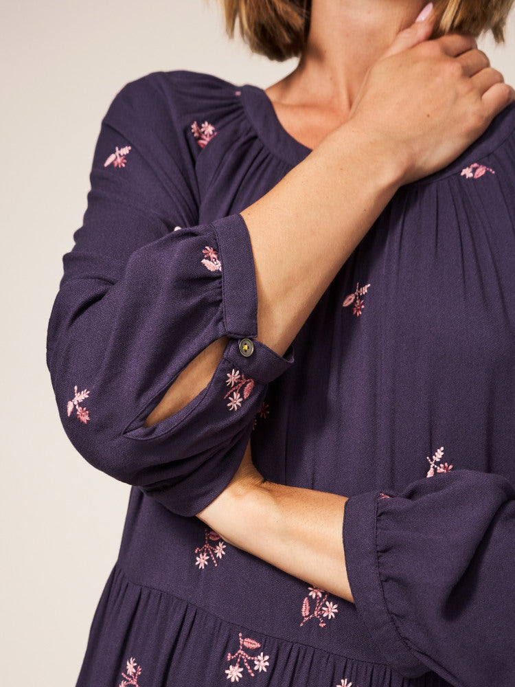 CLARA EMBROIDERED DRESS