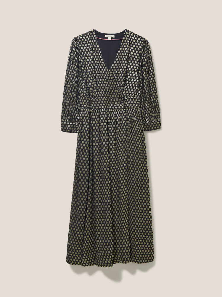 PAULA METALLIC DRESS