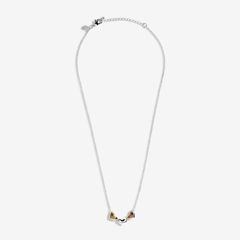 FLORENCE HEART NECKLACE
SILVER, ROSE GOLD