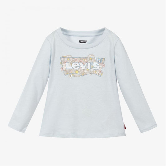 Pale blue togo l/s top