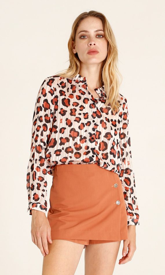Alfaparf animal print shirt