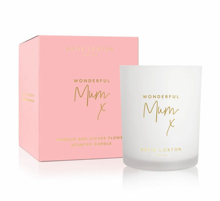 WONDERFUL MUM - PINK - CANDLE