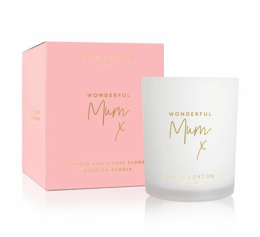 WONDERFUL MUM - PINK - CANDLE