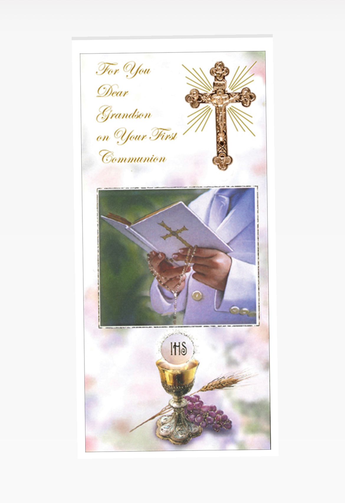 Communion Boxed Card/Boy/Son (C23211)