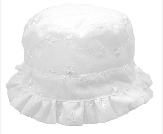 White Sun Hat