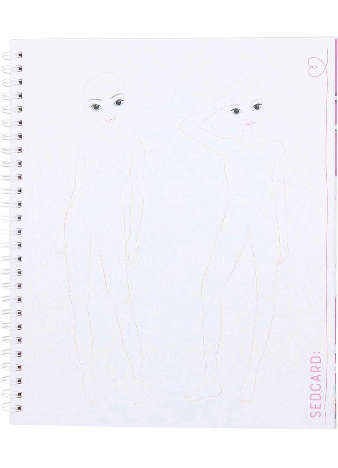 Create your TOPModel Colouring Book