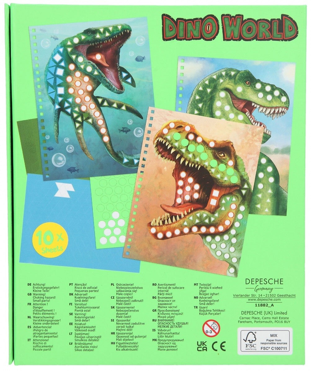 Dino World Sticker Your Picture