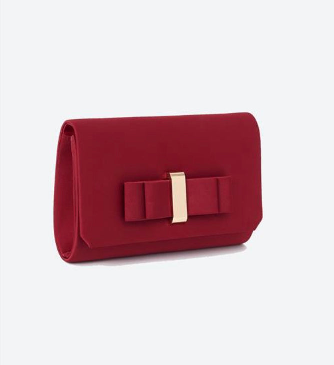 Wine Bow Evening clutch bag CB123