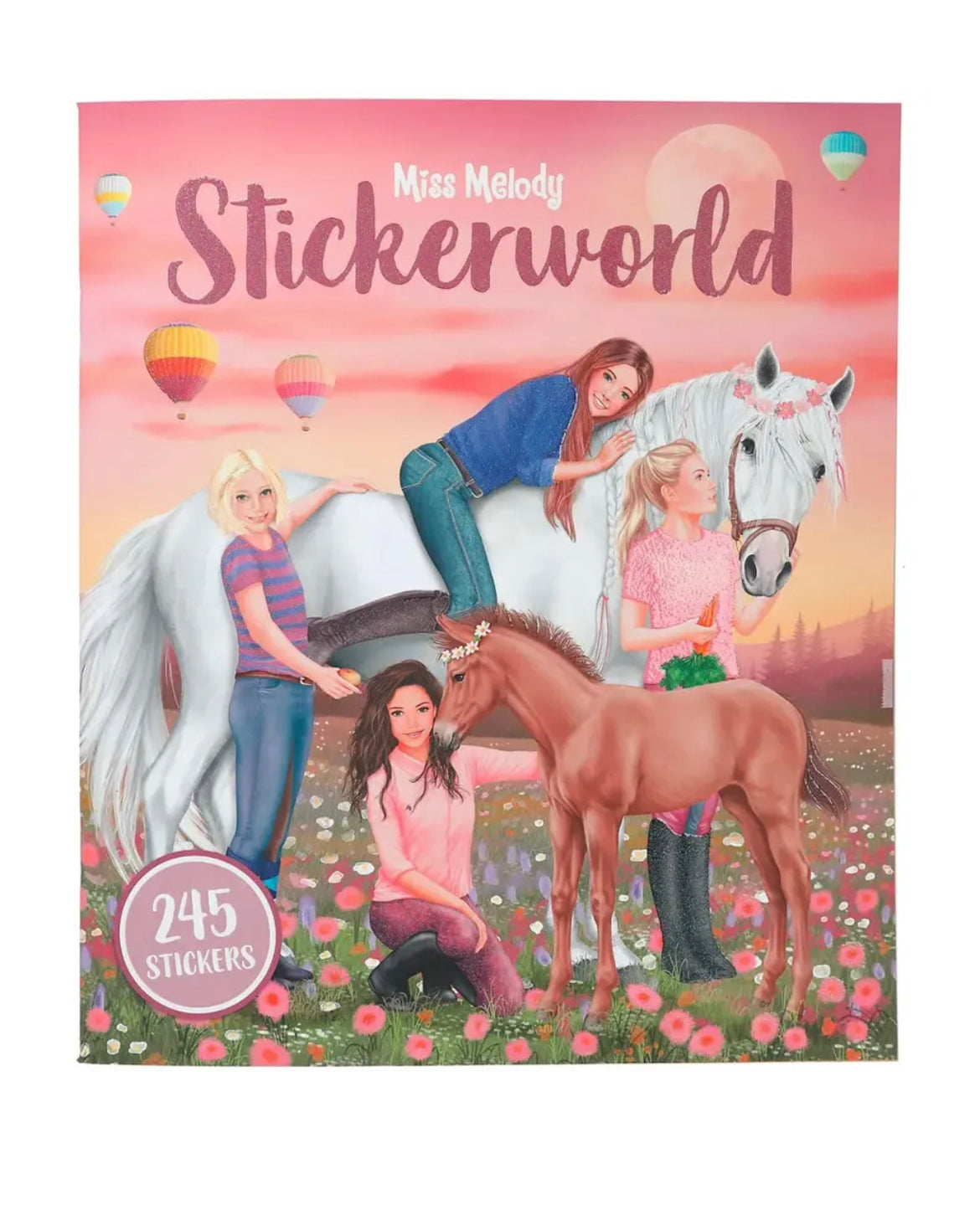 Miss Melody Horse Stickerworld Book