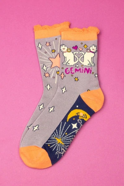 Powder Zodiac Ankle Socks