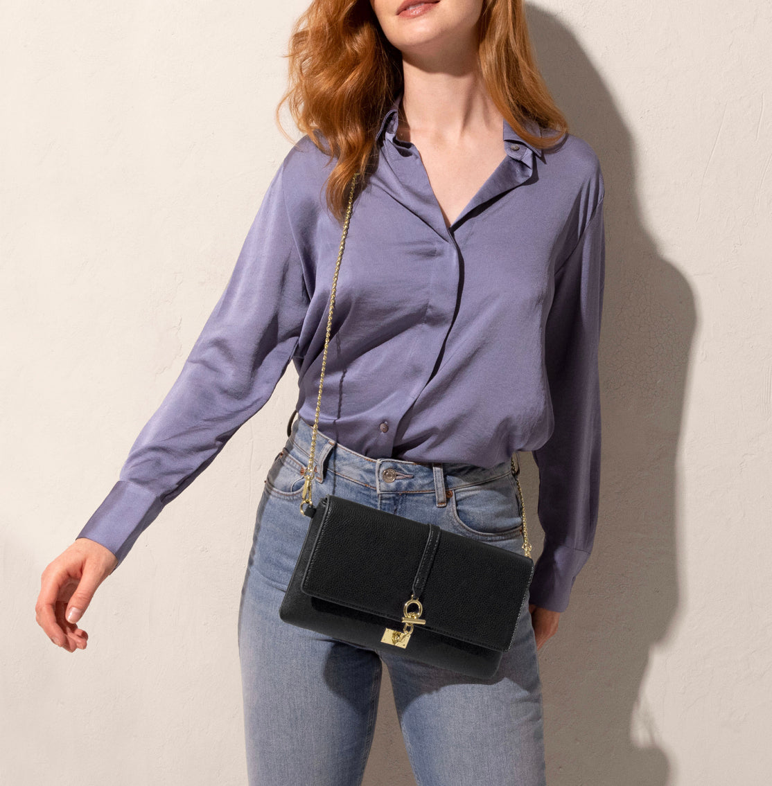NAOMI CROSSBODY BAG BLACK