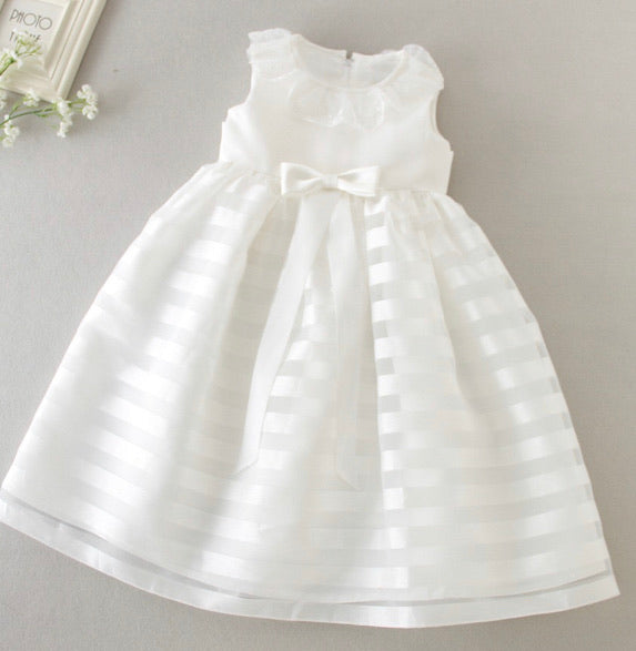 White Christening Gown and cap