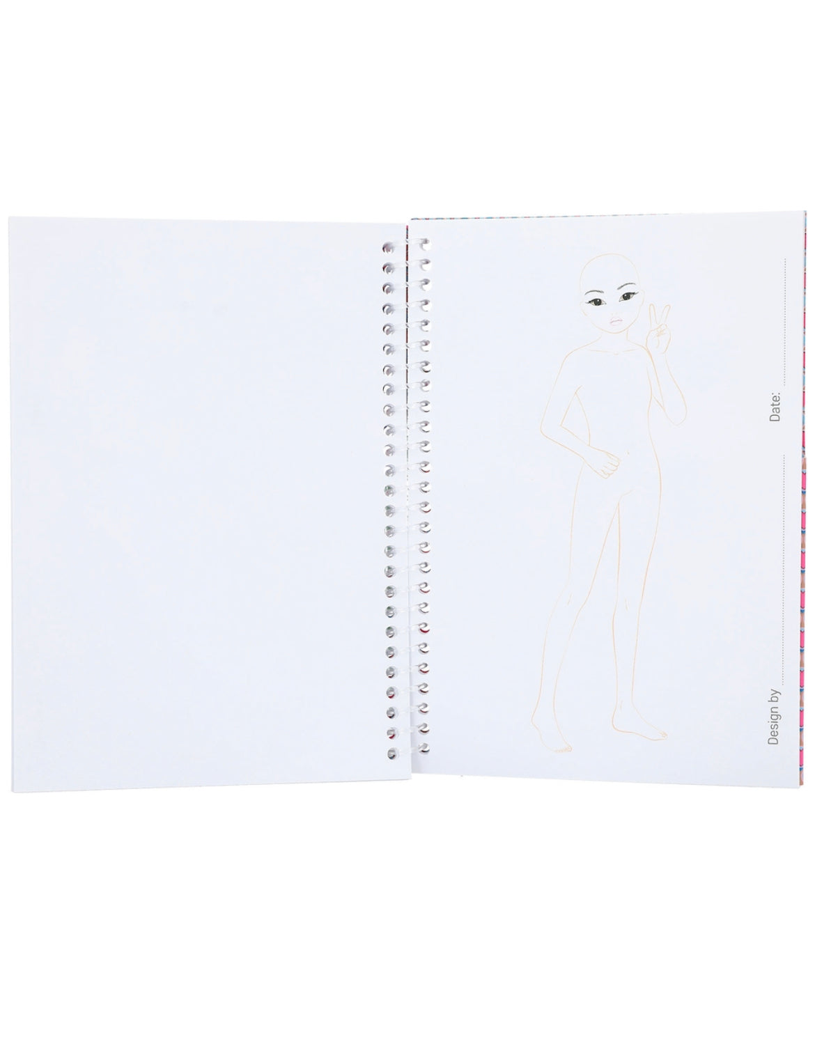 TOPModel Pocket Colouring Book Assortment