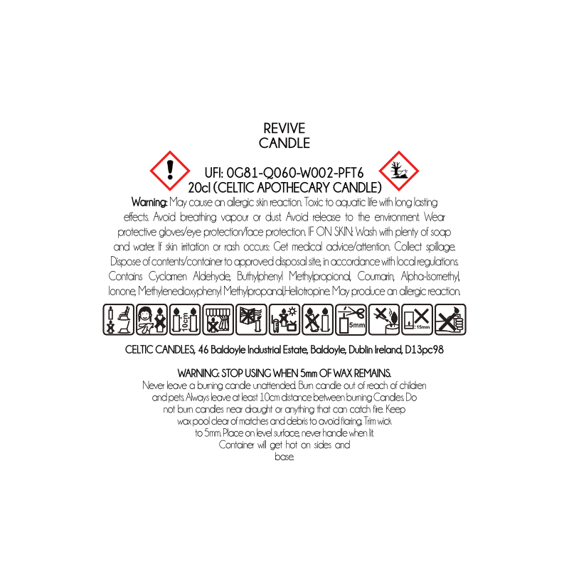 REVIVE DOUBLE WICK CANDLE HSSADW773