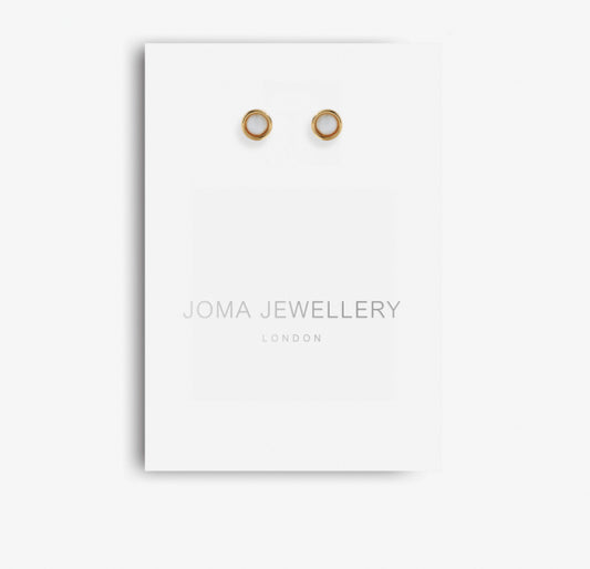 BOHEMIA HOWLITE STUD EARRINGS