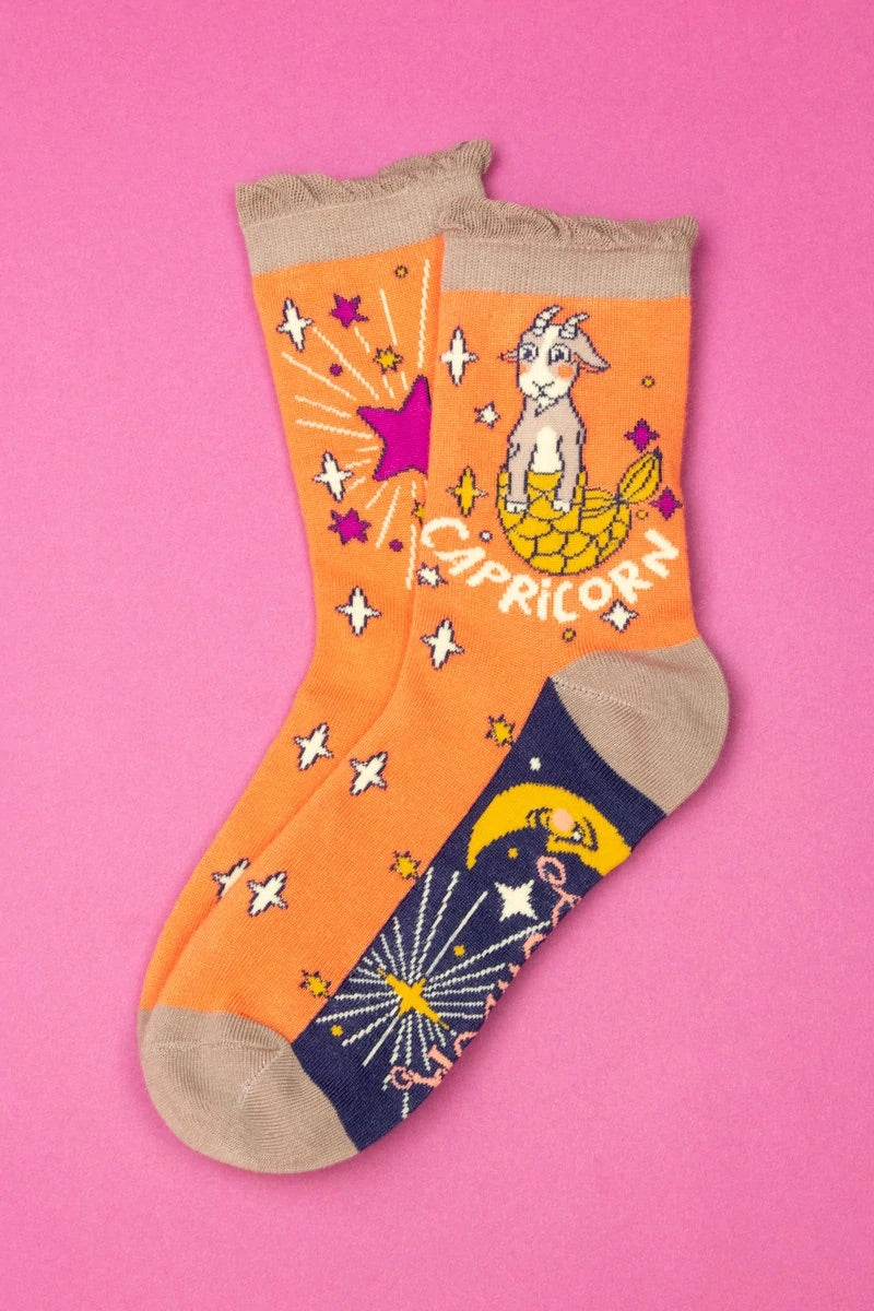Powder Zodiac Ankle Socks