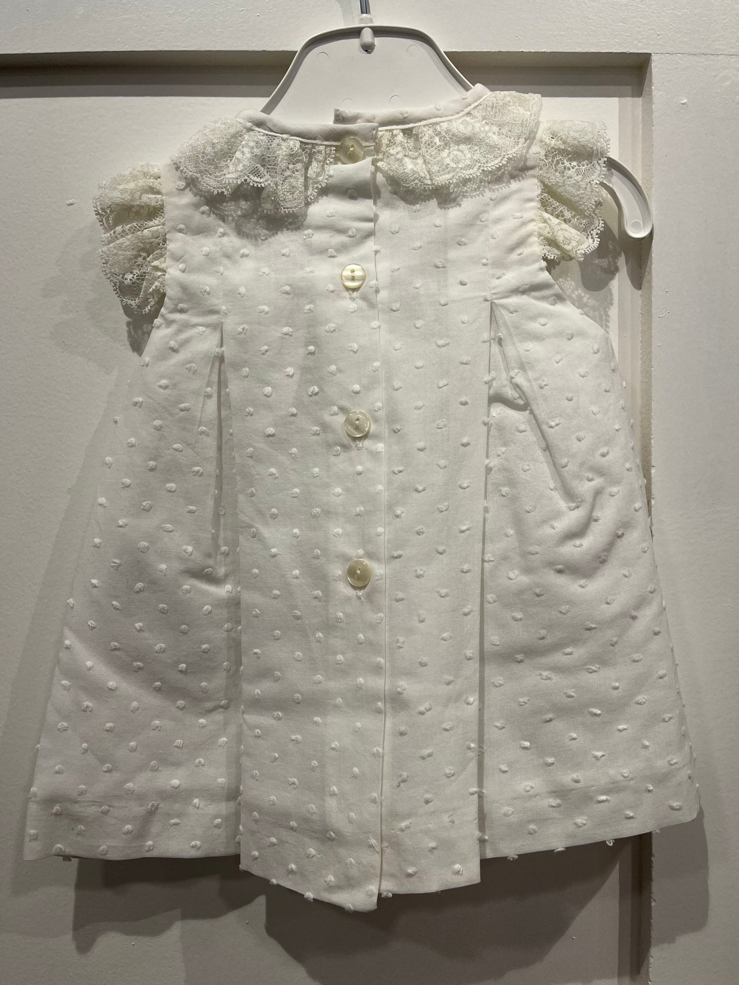 Sardon Dress - lace and ivory bows